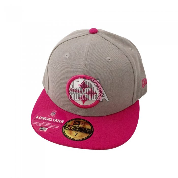 Pittsburgh Steelers Breast Cancer Awareness Fitted- 8