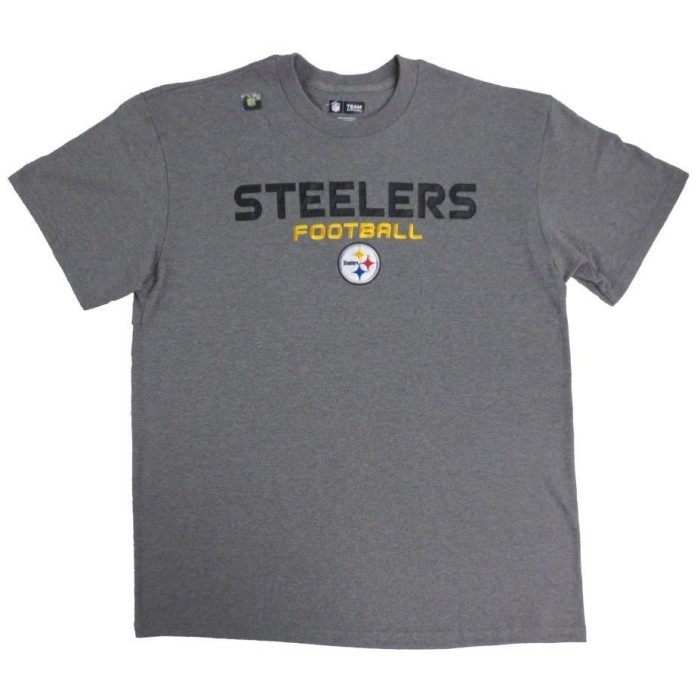 Pittsburgh Steelers NFL Line of Scrimmage Gray T-Shirt | Steel City ...