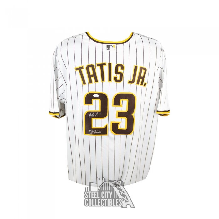 Fernando Tatis Jr Autographed San Diego Padres Custom Brown Baseball Jersey  - JSA COA at 's Sports Collectibles Store