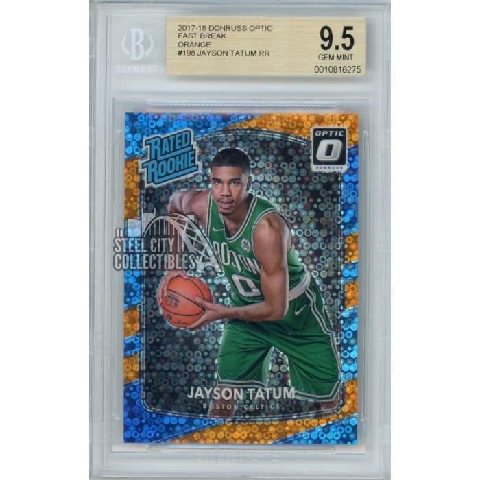 2017 Donruss Rated Rookie JAYSON TATUM Near Mint store Card