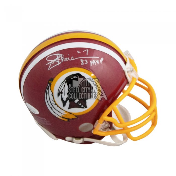 Joe Theismann 83 MVP Autographed Wilson Football - JSA COA