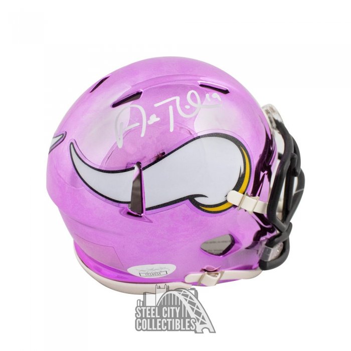 Kyle Rudolph Signed Minnesota Viking Speed Rep Mini Helmet