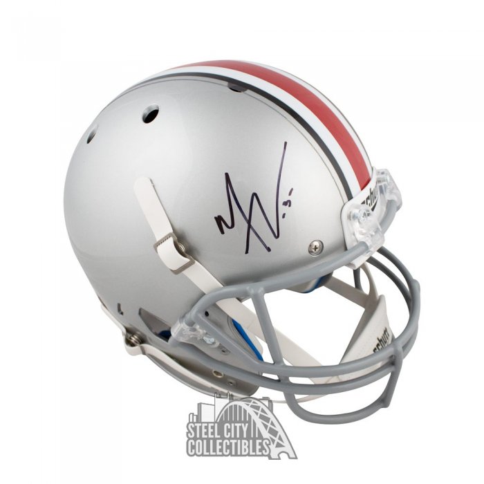 michael thomas autographed helmet