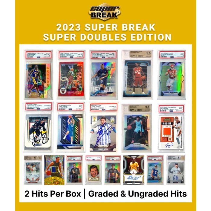 2023 Super Break Super Doubles Edition Box Steel City Collectibles