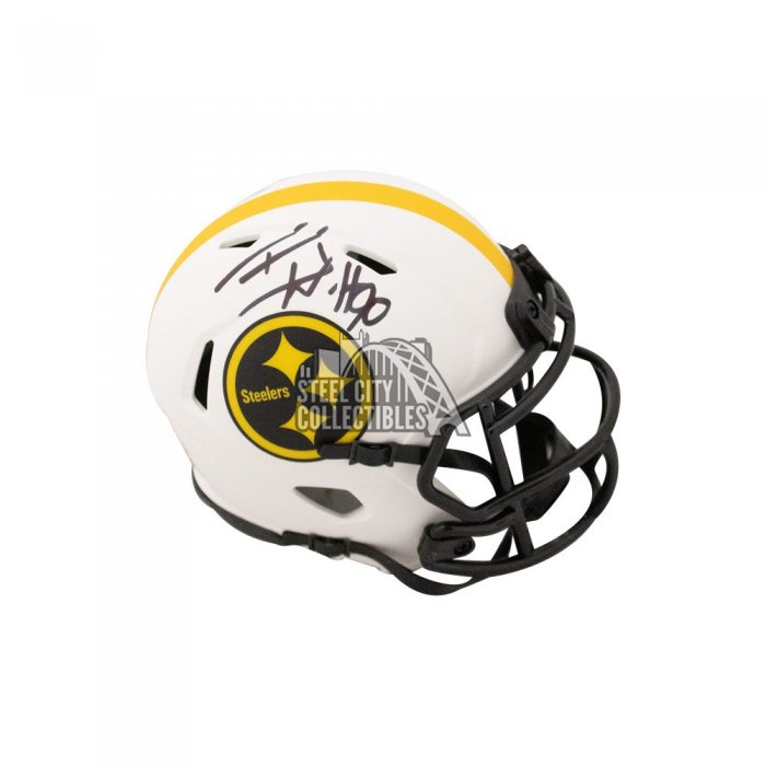 TJ Watt Pittsburgh Steelers Signed Eclipse Mini Helmet 1 (BAS COA) —  Ultimate Autographs