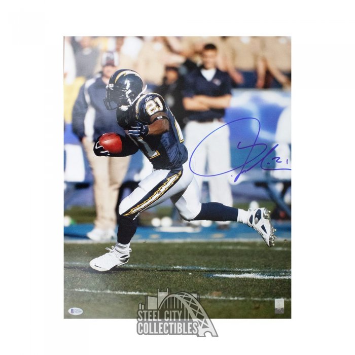 LaDainian Tomlinson Autographed Photograph 13 x 16 w/ Card – Collectors  Crossroads