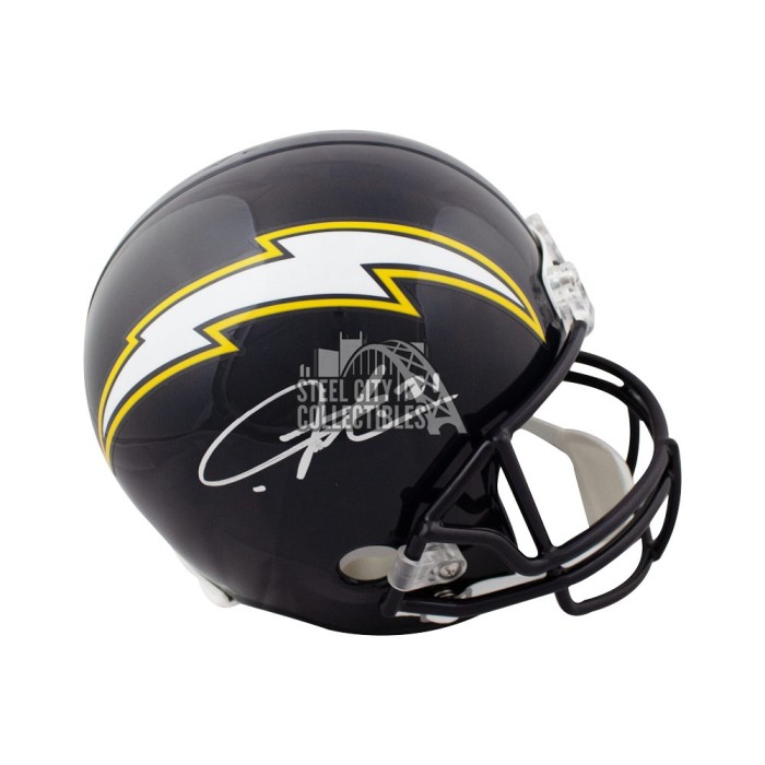 San Diego Chargers LaDainian Tomlinson Autographed Dark Blue