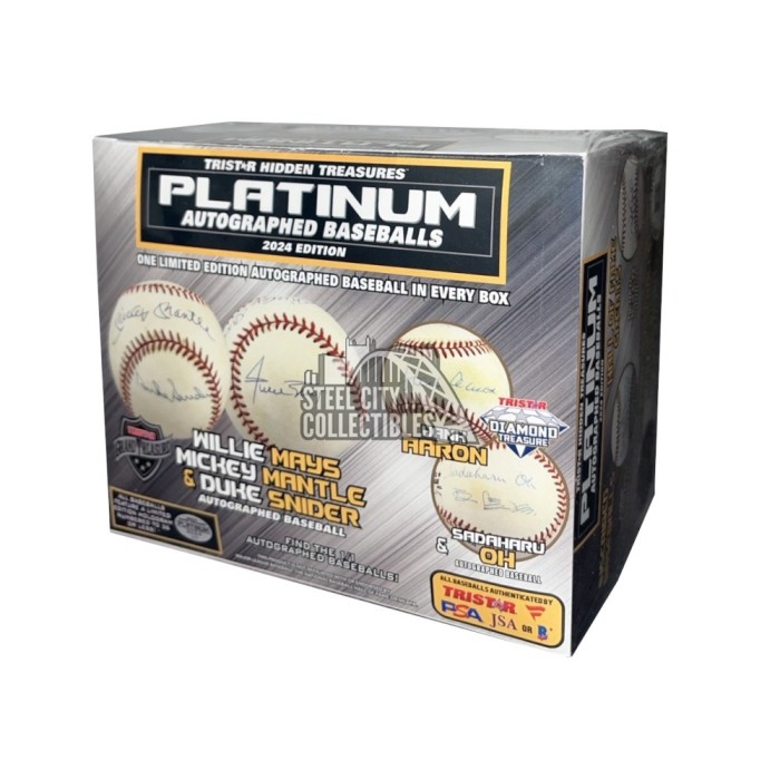 Tristar Hidden Treasures offers Platinum Autographed Baseball