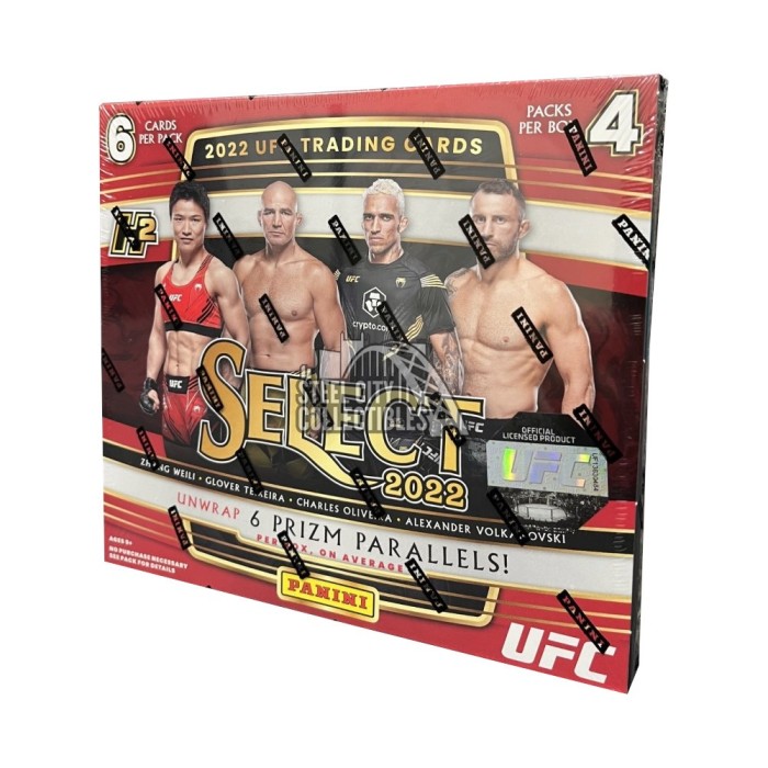 2022 Panini Select UFC Hobby Hybrid H2 Box Steel City Collectibles