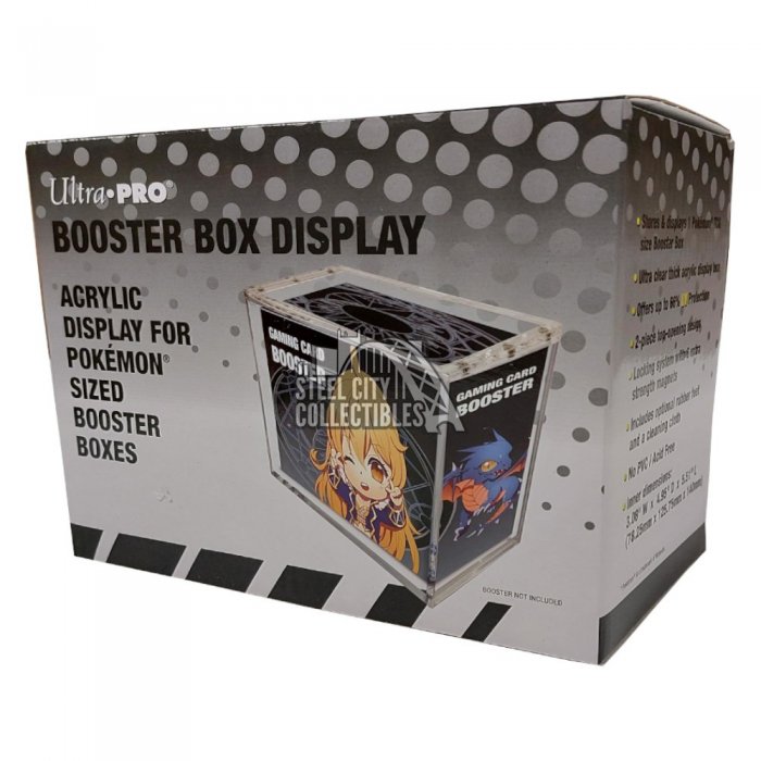 Ultra Pro Acrylic Booster Box Display for Pokemon | Steel City Collectibles