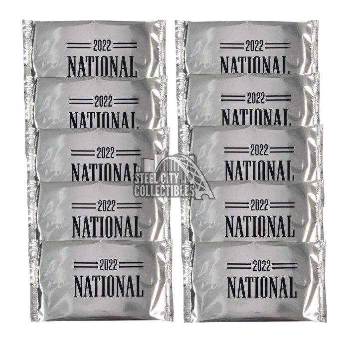 2022 Panini National Sports Convention Exclusive Silver 10Pack Lot