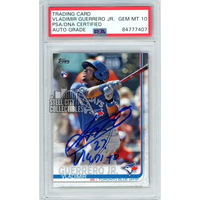 Vladimir Guerrero Jr 2019 Topps Series 2 Autograph 