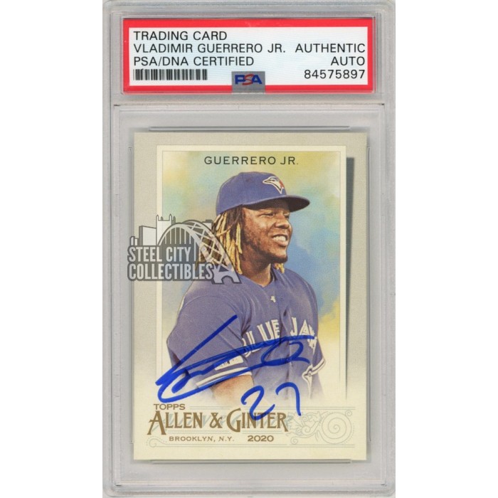 Vladimir Guerrero Jr. Autographed 2019 Topps Allen & Ginter Rookie