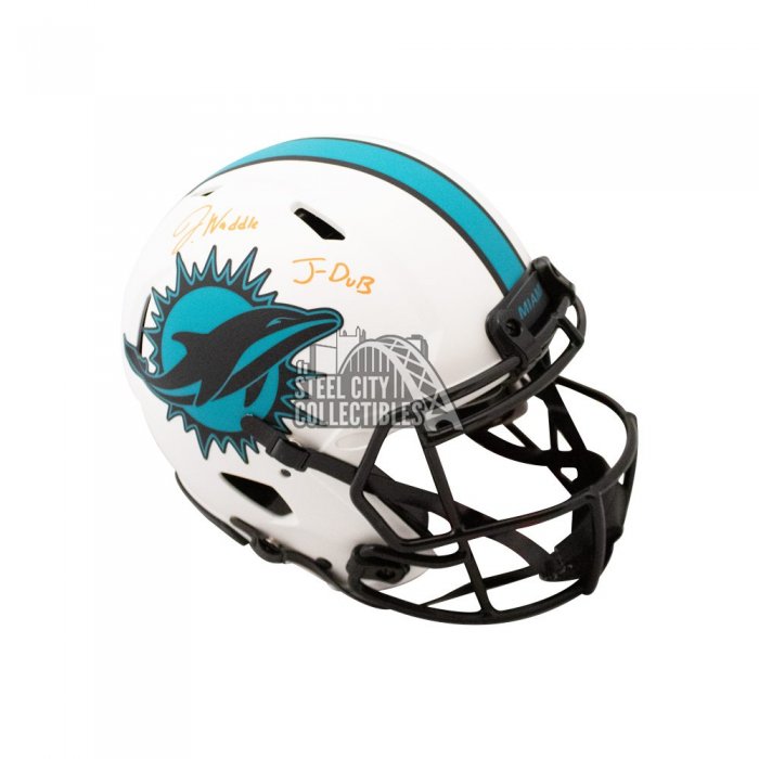 Jaylen Waddle Autographed Miami Dolphins Speed Replica Full-Size Football  Helmet - Fanatics