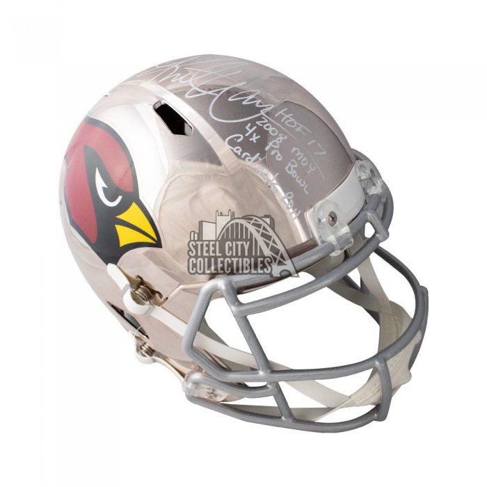 Kurt Warner Signed Arizona Cardinals FS Speed Authentic Helmet- Becket –  Super Sports Center