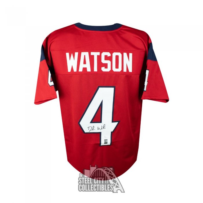 Deshaun Watson Autographed Houston Texans Custom Jersey