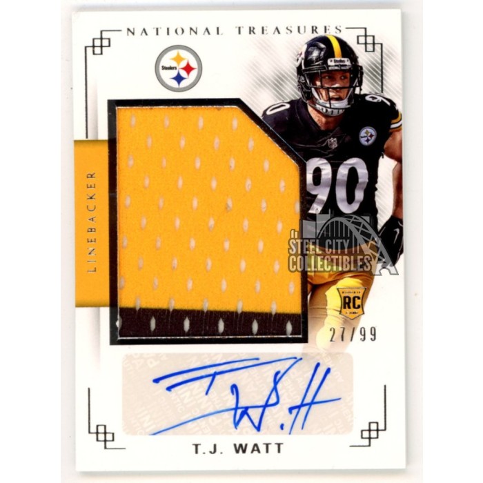 T.J. shops Watt 5 card Autograph Lot