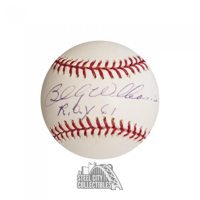 BILLY WILLIAMS / Signed Baseball / COA