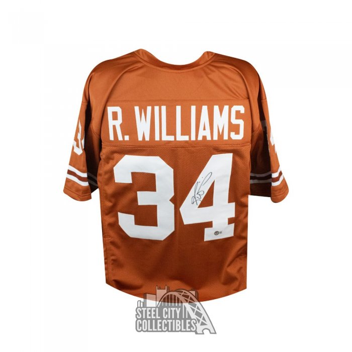 Ricky Williams Autographed Framed University of Texas Jersey - The Stadium  Studio