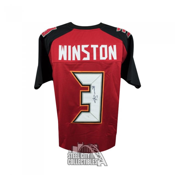 Jameis Winston Autographed New Orleans Custom White Football Jersey - BAS