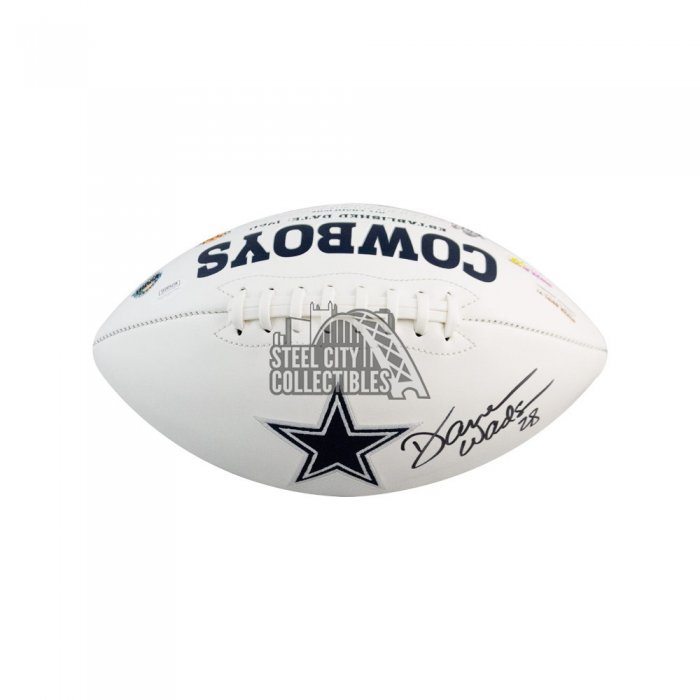 Darren Woodson Autographed Dallas Cowboys Football - JSA COA