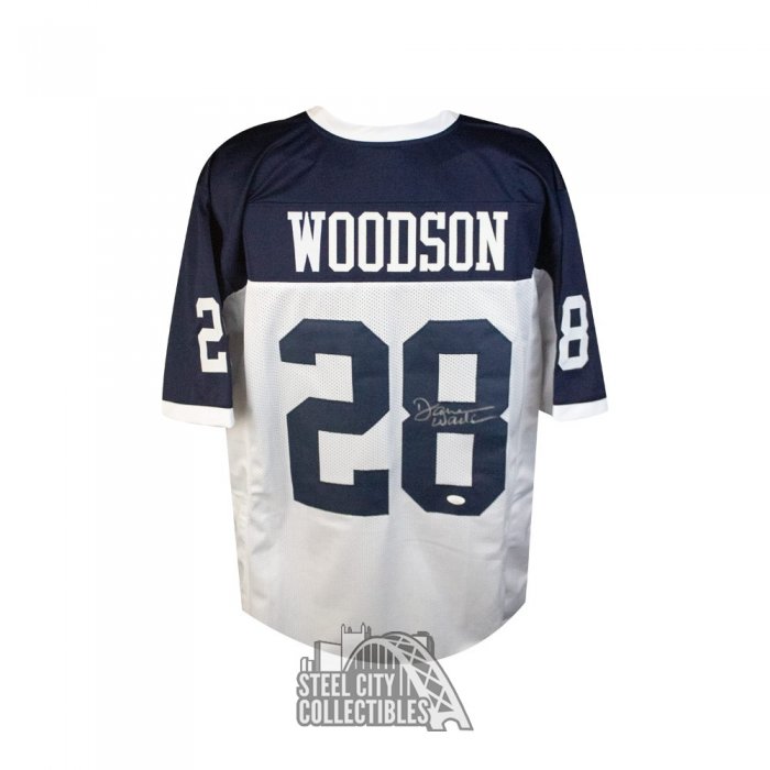 Darren Woodson Signed Autographed Dallas Cowboys Custom Jersey (JSA Witness  COA)