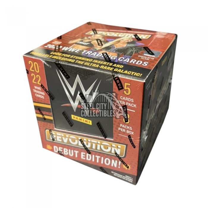 2022 Panini Revolution WWE Wrestling Hobby Box Steel City Collectibles