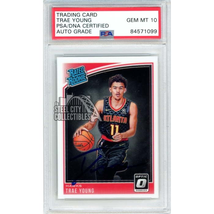 Trae Young Prizm Blue PSA 10 トレイヤング NBA - その他