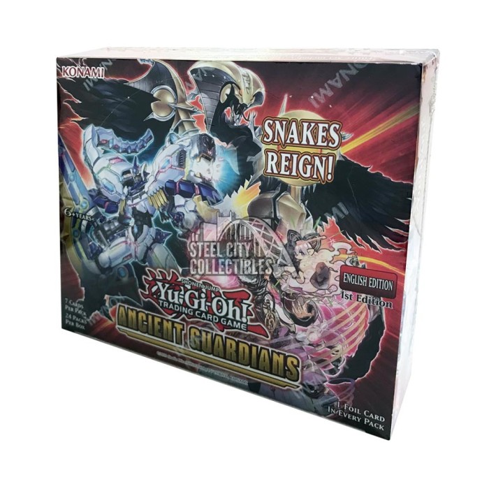 Yu-Gi-Oh! Ancient Guardians 1st Edition Booster Box | Steel City ...