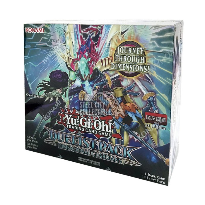 Yu-Gi-Oh! Duelist Pack - Dimensional Guardians 1st Edition Booster Box ...