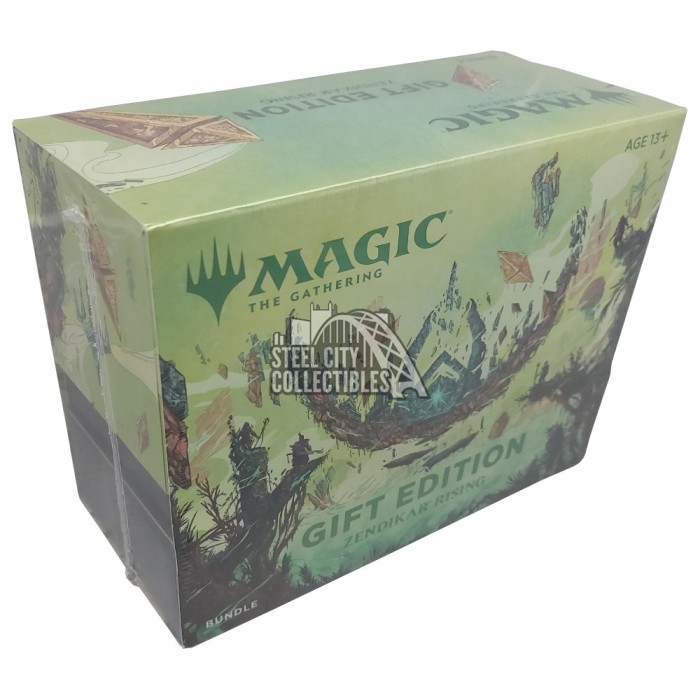 Magic The Gathering Zendikar Rising Gift Edition Bundle Box | Steel ...