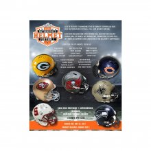 2020 Leaf Autographed Football Helmet Full-Size Set Info, Box, Checklist