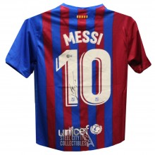 Lionel Messi Authentic Signed Soccer Jersey Barcelona Argentina BAS Beckett  COA