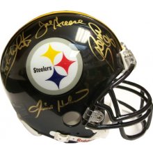 Steel Curtain Autographed Pittsburgh Steelers Lithograph - JSA COA at  's Sports Collectibles Store