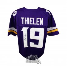 Adam Thielen Autographed Minnesota Custom Purple Football Jersey