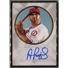 Albert Pujols 2018 Topps Transcendent Autographed Green Parallel Card 05/15