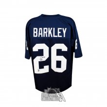 Saquon Barkley Autographed Penn State Custom Football Jersey - JSA