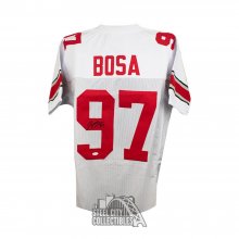 Joey Bosa Autographed/Signed College Style Red XL Jersey BAS