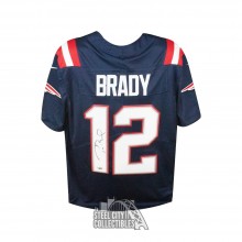 Tom Brady New England Patriots Youth Small White Nike Elite Jersey