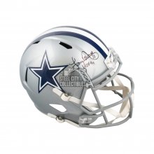 Tony Dorsett 9 Incrip Autographed Dallas Cowboys Proline Full-Size Football  Helmet BAS