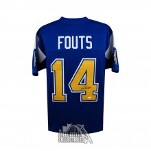 Unsigned Dan Fouts Jersey #14 San Diego Custom Stitched Dark Blue Football  New No Brands/Logos Sizes S-3XL