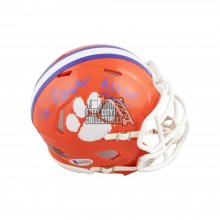 Trevor Lawrence & Travis Etienne Clemson Tigers Dual-Signed Riddell Speed  Authentic Helmet