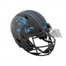 Carolina Panthers Jaycee Horn autographed mini helmet