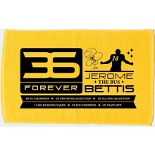 Pittsburgh Steelers Jerome Bettis The Bus 36 Forever Gold Towel