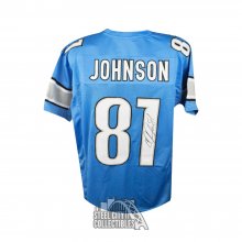 calvin johnson framed jersey