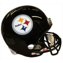 Lynn Swann Signed Pittsburgh Steelers Black Mini Helmet