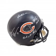 Brian Urlacher, Mike Singletary & Dick Butkus Signed Monsters of