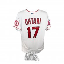 Shohei Ohtani Autographed Los Angeles Angels Authentic Red Nike