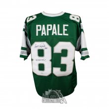 Autographed/Signed Vince Papale Philadelphia White Football Jersey JSA COA