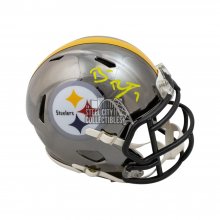 Pittsburgh Steelers #7 Ben Roethlisberger Signed Lunar Eclipse Mini Helmet